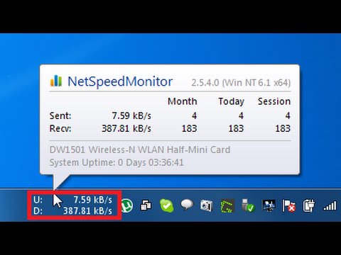 Network Speed Monitor 2.1 download free